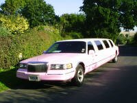 Pink limo hire